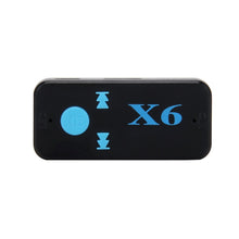Load image into Gallery viewer, HQX6 Car Bluetooth V4.1 Audio Music Player Receiver Adapter, Support Wireless Hands-free &amp; TF Card &amp; USB Charge, HQX6