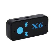 Load image into Gallery viewer, HQX6 Car Bluetooth V4.1 Audio Music Player Receiver Adapter, Support Wireless Hands-free &amp; TF Card &amp; USB Charge, HQX6