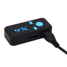 Load image into Gallery viewer, HQX6 Car Bluetooth V4.1 Audio Music Player Receiver Adapter, Support Wireless Hands-free &amp; TF Card &amp; USB Charge, HQX6