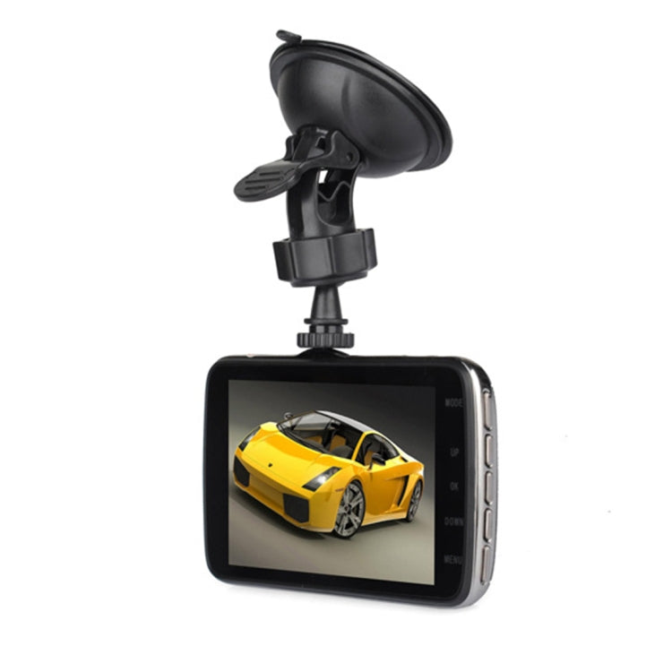4 inch HD Video Recording HD Display Car Recorder with Separate F2.0 Camera, 12MP 170 Degrees Wide-angle/ Rear View Loop Recording/ G-Sensor Recording/ WDR Full HD/ Front Camera 1080P/ Rear Camera 720P/ Support 32G TF Card, 4 inch