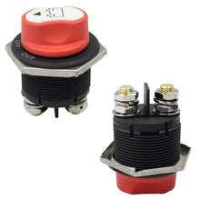 Load image into Gallery viewer, On/Off Car Battery Switch Car Battery Master Switch MAX DC 32V 200A CONT 300A INT Use for Cars / Off-road Vehicle / Truck, DC 32V 200A