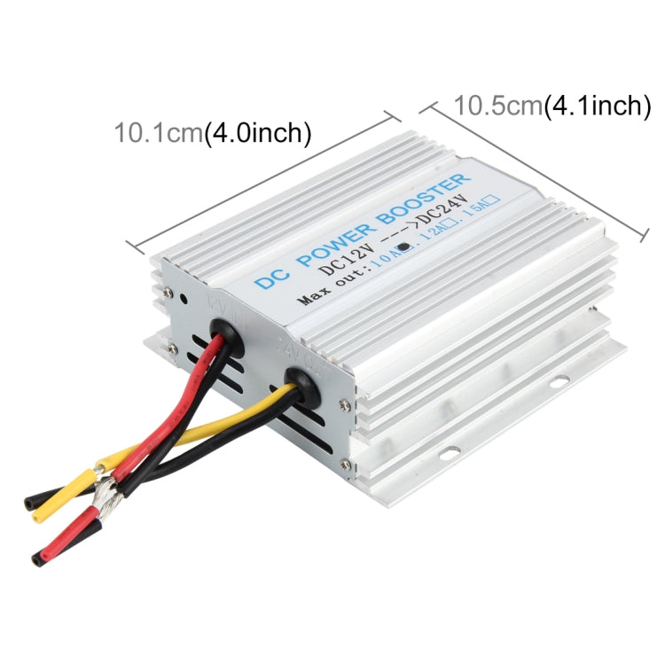 10A 240W DC 12V to 24V Car DC-DC Power Converter Power Boost Transformer Car Power Transformer, 10A 240W