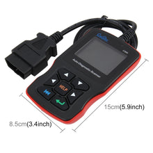Load image into Gallery viewer, C500 Code Scanner 320*240 Pixel Display Car Scanner  Fault Code Reader Scanner Update Online Automotive Diagnostic Tool, Support SD card, C500