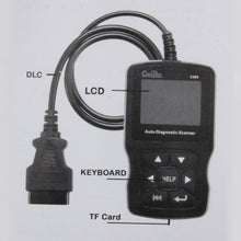 Load image into Gallery viewer, C500 Code Scanner 320*240 Pixel Display Car Scanner  Fault Code Reader Scanner Update Online Automotive Diagnostic Tool, Support SD card, C500