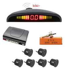 Load image into Gallery viewer, PZ-300-6 Car Parking Reversing Buzzer and LED Sensors Parking Alarm Assistance System with 6 Rear Radar, with 6 Rear Radar