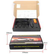 Load image into Gallery viewer, PZ-300-6 Car Parking Reversing Buzzer and LED Sensors Parking Alarm Assistance System with 6 Rear Radar, with 6 Rear Radar
