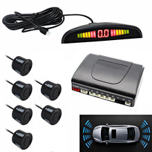 Load image into Gallery viewer, PZ-300-6 Car Parking Reversing Buzzer and LED Sensors Parking Alarm Assistance System with 6 Rear Radar, with 6 Rear Radar