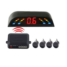 Load image into Gallery viewer, PZ-303-W Car Parking Reversing Buzzer and LED Monitor Parking Alarm Assistance System with 4 Rear Radar, with 4 Rear Radar