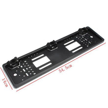 Load image into Gallery viewer, PZ600-L Europe Car License Plate Frame Rear View Camera Visual Rear View Parking System with 2 Reversing Radar Detector, with 2 Reversing Radar Detector