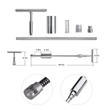 Load image into Gallery viewer, Auto Repair Body Tool Kit PDR Dent Paintless Repair Tools Dent Puller Slide Hammer Reverse Hammer Aluminum Suction Cups for Dent, With Red T handle, Without Red T handle