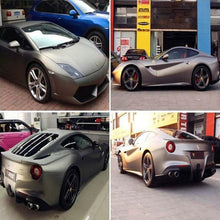 Load image into Gallery viewer, 5m * 0.5m Ice Blue Metallic Matte Icy Ice Car Decal Wrap Auto Wrapping Vehicle Sticker Motorcycle Sheet Tint Vinyl Air Bubble Free, 5m * 0.5m