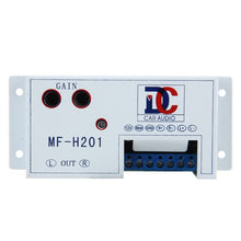 Load image into Gallery viewer, Car Audio Speaker Level Converter High VF Rotates Low VF Auto Car High to Low Impedance Converter Adapter Speaker to RCA Line, High VF Rotates Low VF