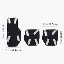Load image into Gallery viewer, CS-321 3 in 1 Non-Slip Manual Car Truck Pedals Foot Brake Pad Cover Set