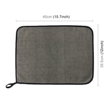Load image into Gallery viewer, 40 x 30.5cm Microfiber Absorbent Cleaning Drying Clean Cloth Washing Car Care Wash Towel, 40 x30.5cm