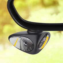 Load image into Gallery viewer, 3R-051 360 Degrees Rotatable Left Blind Spot Side Assistant Mirror for Auto Car, Left Black, Left White