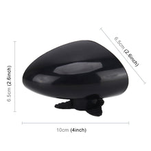 Load image into Gallery viewer, 3R-051 360 Degrees Rotatable Left Blind Spot Side Assistant Mirror for Auto Car, Left Black, Left White