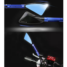 Load image into Gallery viewer, 2 PCS Motorcycle Parts CNC Technology Aluminum Alloy Rearview Mirror Side Mirror