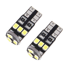 Load image into Gallery viewer, 2 PCS T10/W5W/194/501 1.5W 90LM 6000K 9 SMD-3528 LED Bulbs Car Reading Lamp Clearance Light with Decoder, DC 12V, 2 PCS 9 SMD-3528 LED Bulbs