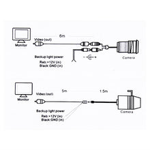 Load image into Gallery viewer, 656×492 Effective Pixel HD Waterproof 4 LED Night Vision Wide Angle Car Rear View Backup Reverse Camera for 2012 Version Mazda CX-5, Mazda CX-5