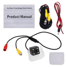 Load image into Gallery viewer, 656×492 Effective Pixel HD Waterproof 4 LED Night Vision Wide Angle Car Rear View Backup Reverse Camera for 2013-2017 Version Mazda CX-5/2010-2011 Version Mazda CX-7, CX-7/CX-5