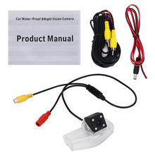 Load image into Gallery viewer, 656×492 Effective Pixel HD Waterproof 4 LED Night Vision Wide Angle Car Rear View Backup Reverse Camera for Oversea Version Mazda 2/3, Mazda 2/3