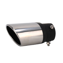 Load image into Gallery viewer, Universal Car Styling Stainless Steel Straight Bolt-on Exhaust Tail Muffler Tip Pipe with Mesh