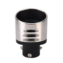 Load image into Gallery viewer, Universal Car Styling Stainless Steel Straight Bolt-on Exhaust Tail Muffler Tip Pipe with Mesh