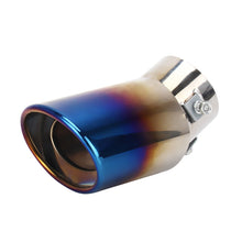 Load image into Gallery viewer, Universal Car Styling Stainless Steel Curved Exhaust Tail Muffler Tip Pipe, Curved