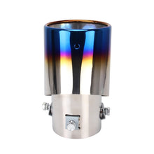 Load image into Gallery viewer, Universal Car Styling Stainless Steel Curved Exhaust Tail Muffler Tip Pipe, Curved