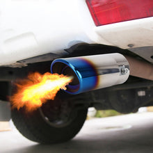 Load image into Gallery viewer, Universal Car Styling Stainless Steel Straight Exhaust Tail Muffler Tip Pipe, Straight