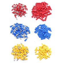 Load image into Gallery viewer, 60 in 1 Mixed Cold Press Electrical Insulated Terminals Bullet Solderless Crimp Connectors Kit, 60 in 1