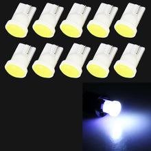Load image into Gallery viewer, 10 PCS T10/W5W/194/501/168 0.4W 20LM 6500K COB Bulbs Car Reading Lamp Clearance Light, DC 12V, Ice Blue Light, White Light