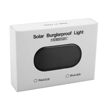 Load image into Gallery viewer, LQ-S10 Car Solar Power Simulated Dummy Alarm Warning Anti-Theft LED Flashing Security Light Fake Lamp, LQ-S10 Blue Light, LQ-S10 (Red Light)