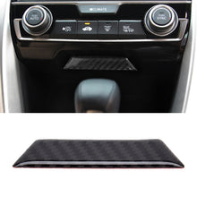 Load image into Gallery viewer, Carbon Fiber Trim Central Control Gears Shift Panel Decorative Sticker for Honda Civic 10th Gen 2016-2019, Gears Shift Panel
