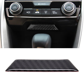 Carbon Fiber Trim Central Control Gears Shift Panel Decorative Sticker for Honda Civic 10th Gen 2016-2019, Gears Shift Panel