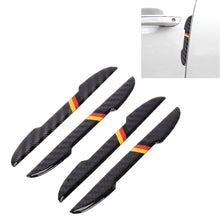 Load image into Gallery viewer, 4 in 1 Carbon Fiber Car Auto Side Door Edge Guard Protection Trims Stickers, Yellow, Blue, Black