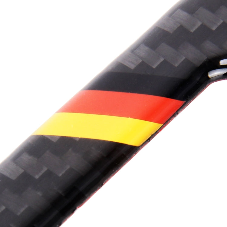 4 in 1 Carbon Fiber Car Auto Side Door Edge Guard Protection Trims Stickers, Yellow, Blue, Black