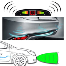 Load image into Gallery viewer, Car Buzzer Reverse Backup Radar System - Premium Quality 4 Parking Sensors Car Reverse Backup Radar System with LCD Display