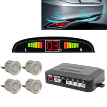 Load image into Gallery viewer, Car Buzzer Reverse Backup Radar System - Premium Quality 4 Parking Sensors Car Reverse Backup Radar System with LCD Display