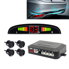 Load image into Gallery viewer, Car Buzzer Reverse Backup Radar System - Premium Quality 4 Parking Sensors Car Reverse Backup Radar System with LCD Display