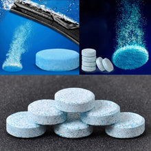 Load image into Gallery viewer, 12 PCS Car Solid Wiper Fine Auto Window Cleaning Windshield Glass Cleaner Washer Tablets(1 PCS=4L Water), 12 PCS Glass Cleaner