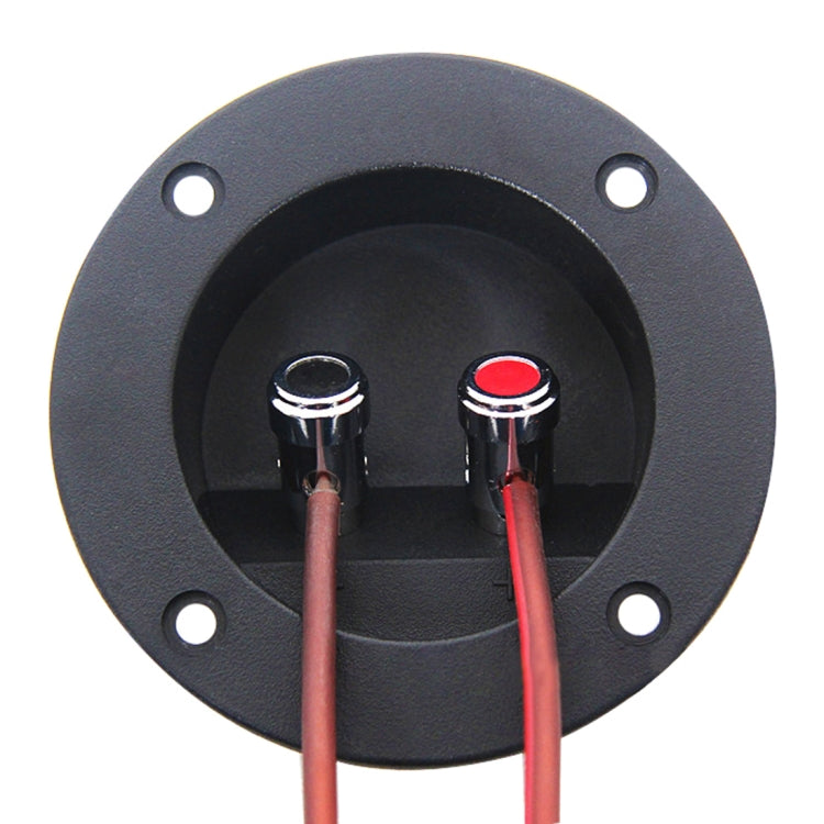 2 PCS DIY Home Car 2 Way Speaker Box Terminal Cup Subwoofer Plugs Stereo Binding Post, Car Stereo Binding Post