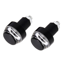 Load image into Gallery viewer, Pair Motorcycle Turn Signal Light Grip Bar Plug Strobe Side Marker End LED Handlebar Lamp, Turn Double Light, Blue Light, Pink Light, Green Light, Red Light