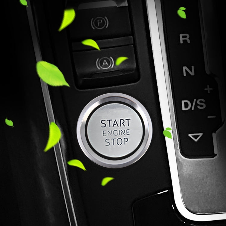 Car Engine Start Key Push Button Ring Trim Aluminum Alloy Sticker Decoration for Audi, For Audi(Engine Start)