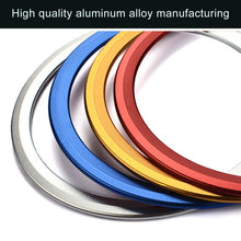 Load image into Gallery viewer, Car Auto Steering Wheel Aluminum Alloy Ring Cover Trim Sticker Decoration for Jaguar, For Jaguar