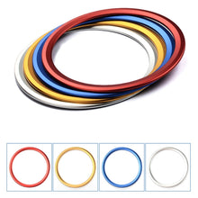 Load image into Gallery viewer, Car Auto Steering Wheel Aluminum Alloy Ring Cover Trim Sticker Decoration for Jaguar, For Jaguar
