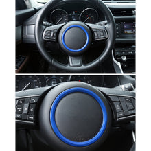 Load image into Gallery viewer, Car Auto Steering Wheel Aluminum Alloy Ring Cover Trim Sticker Decoration for Jaguar, For Jaguar