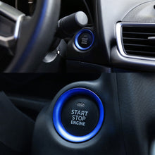 Load image into Gallery viewer, Car Engine Start Key Push Button Ring Trim Aluminum Alloy Sticker Decoration for Mazda, For Mazda