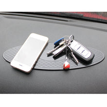 Load image into Gallery viewer, Car Auto Oval Soft Rubber Dashboard Anti-slip Pad Mat for Phone / GPS/ MP4/ MP3, Size: 30*9.5cm, Oval Soft Rubber Mat