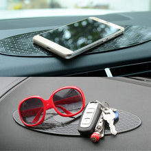Load image into Gallery viewer, Car Auto Oval Soft Rubber Dashboard Anti-slip Pad Mat for Phone / GPS/ MP4/ MP3, Size: 30*9.5cm, Oval Soft Rubber Mat